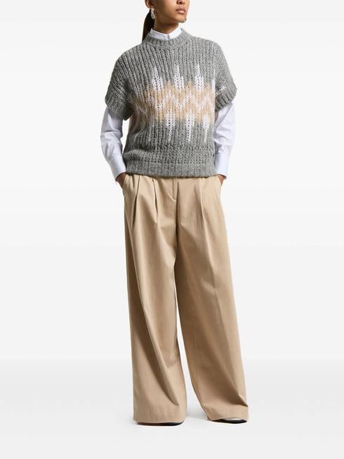 PESERICO SIGN GILET TRICOT